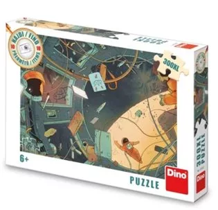 Puzzle Najdi 10 předmětů - Vesmír 300 xl dílků