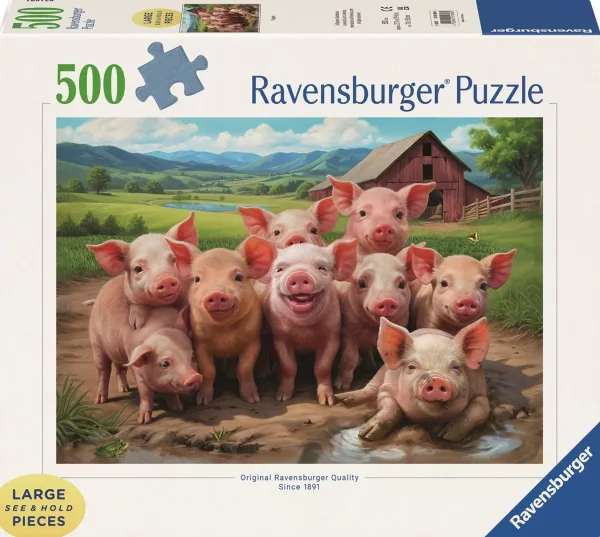 Puzzle Prasátka 500 dílků