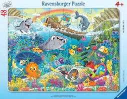 Puzzle Přátelé z oceánu 48 dílků