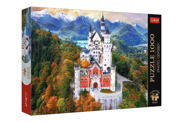 Puzzle Premium Plus Photo Odyssey: Zámek Neuschwanstein 1000 dílků