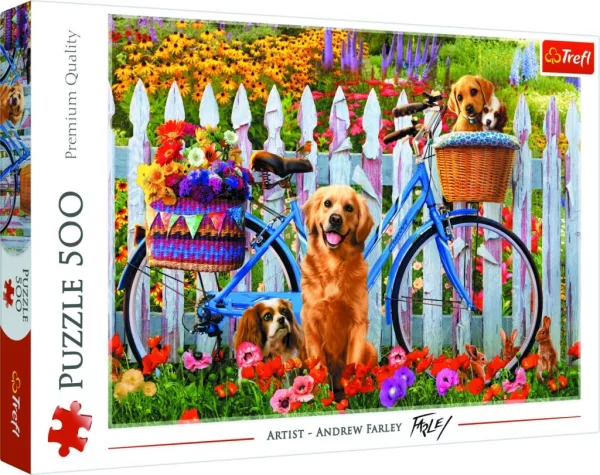 Puzzle Psí dobrodružství 500 dílků