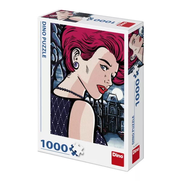 Puzzle Tajemná žena 1000 dílků