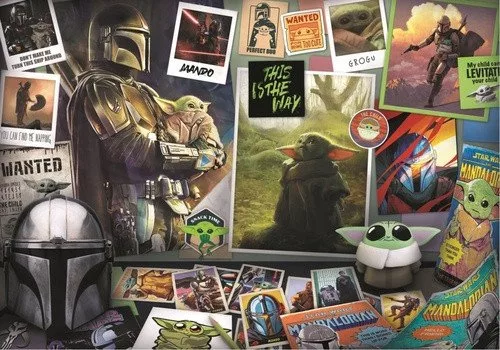 Puzzle The Mandalorian: Grogu 1000 dílků