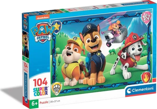Puzzle Tlapková Patrola 104 dílků