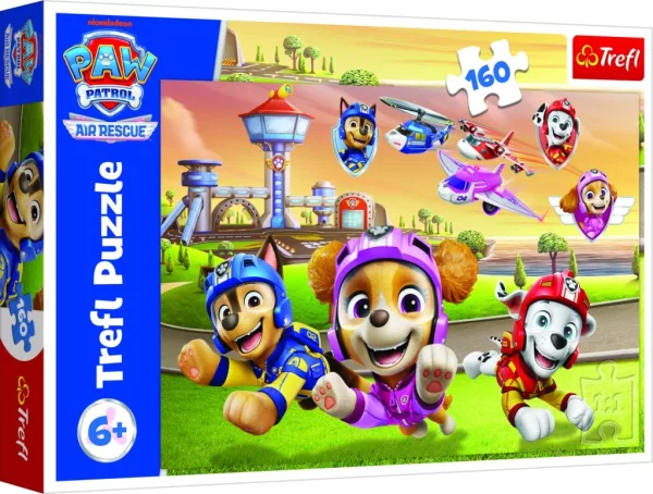Puzzle Tlapková patrola: Jsme top 160 dílků