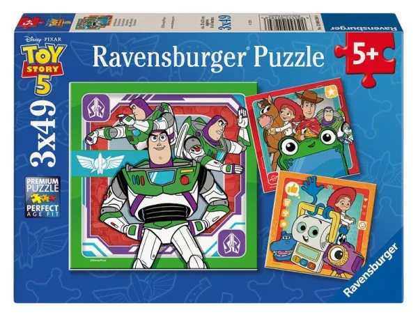 Puzzle Toy Story: Příběh hraček 3x49 dílků