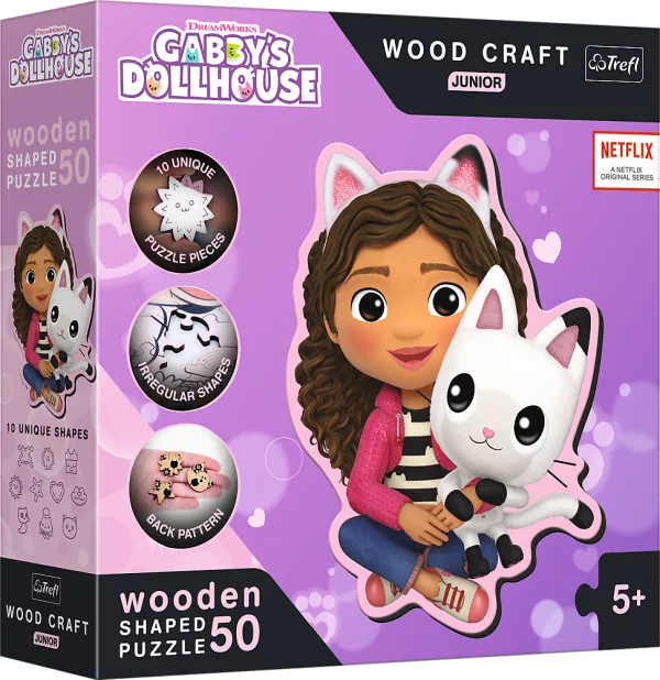 Puzzle Wood Craft Junior Gábinin kouzeln
