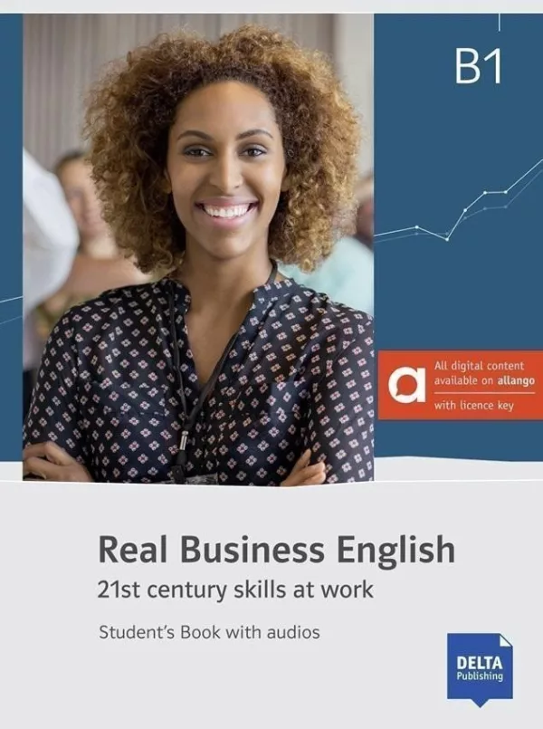 Real Business English B1 – Hybrid Edition – Student’s Book + MP3 allango.net + License (24 Months)