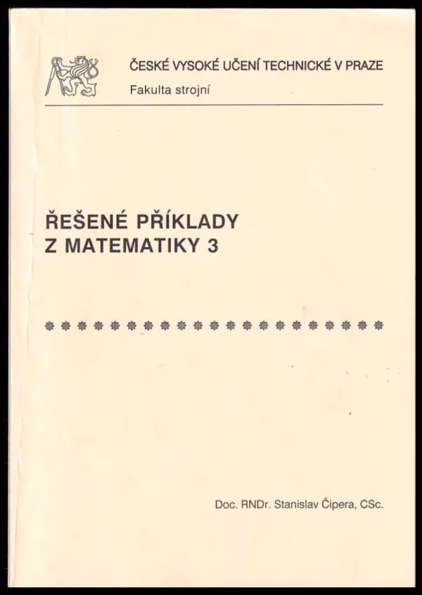 Řešené příklady z matematiky 3