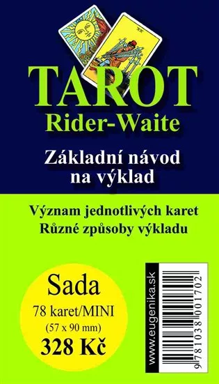 Rider Waite Tarot - 78 karet a návod