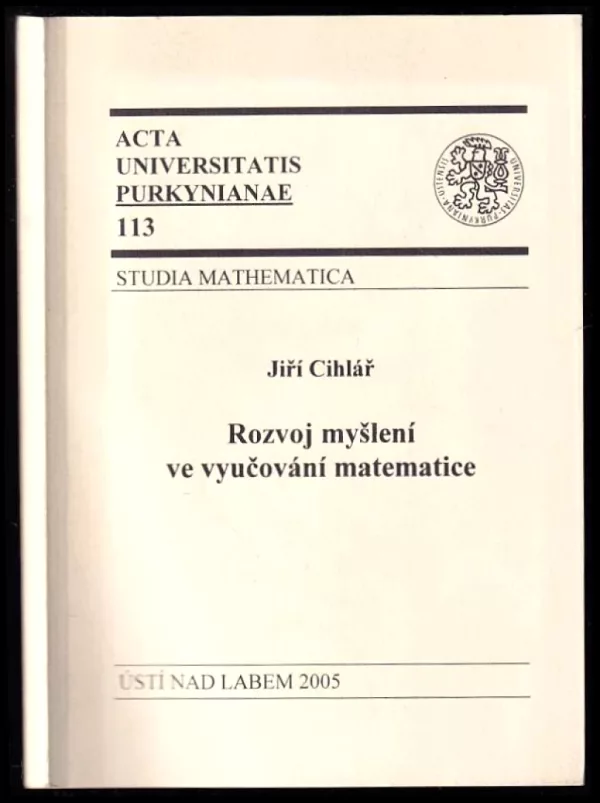 Rozvoj myšlení ve vyučování matematice