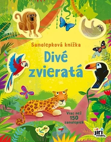 Samolepková knižka Divé zvieratá