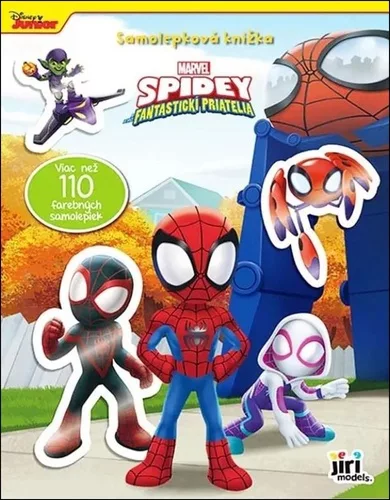 Samolepková knižka Spidey