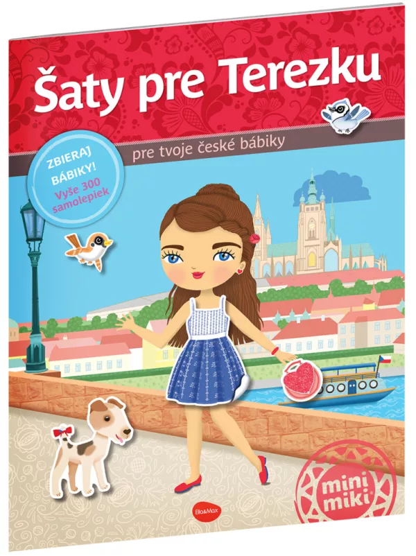 Šaty pre TEREZKU ─ Kniha samolepiek