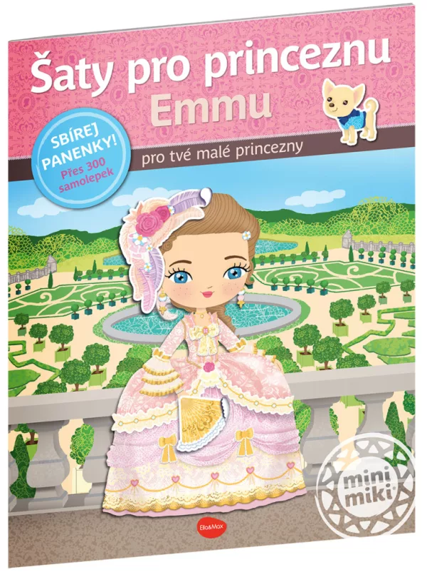 Šaty pro princeznu Emmu - 300 samolepek pro tvé malé princezny