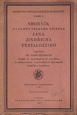 Sborník na paměť velikého učitele Jana Jindřicha Pestalozziho