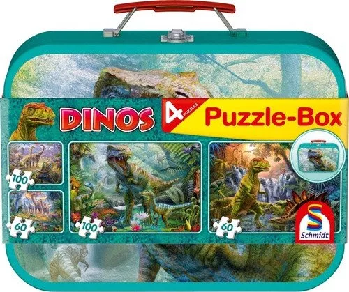 Schmidt Puzzle v plechovém kufříku