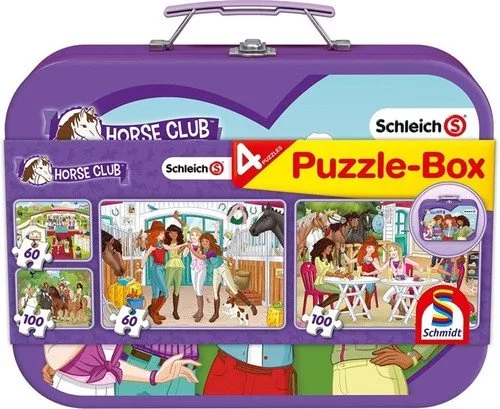 Schmidt Puzzle v plechovém kufříku