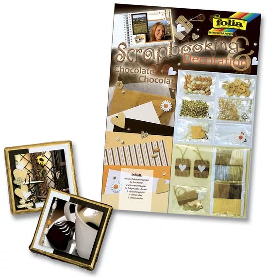 Scrapbooking set Čokoláda [Ostatní]