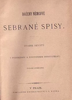Sebrané spisy Boženy Němcové - Svazek 9 - Národní báchorky a pověsti