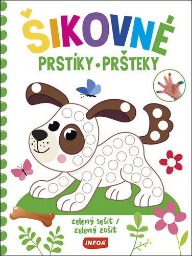 Šikovné prstíky - zelený sešit / Šikovné pršteky