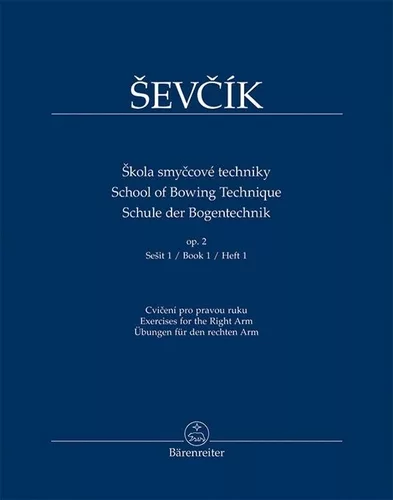 Škola smyčcové techniky op. 2, Sešit 1