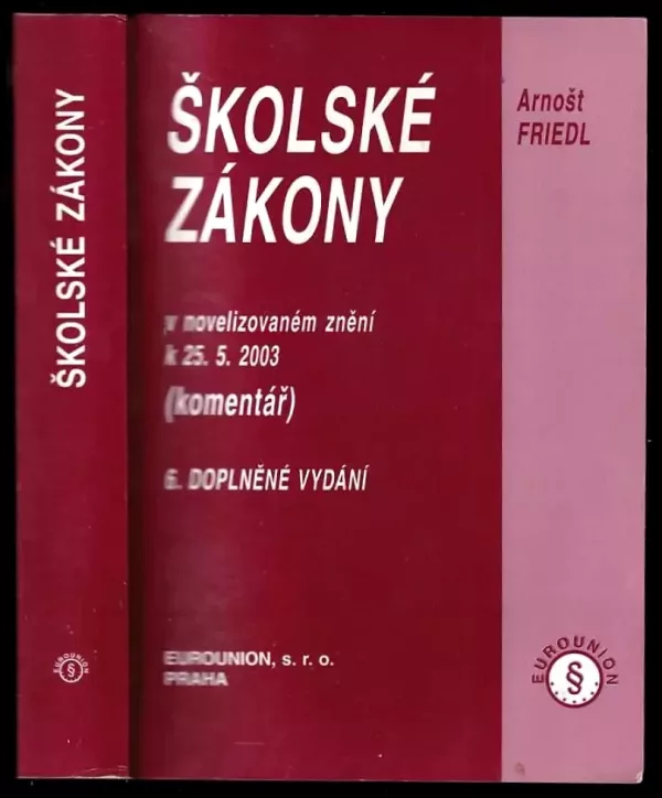 Školské zákony k 25.5.2003 - PODPIS