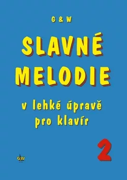 Slavné melodie v lehké úpravě pro klavír 2 + CD