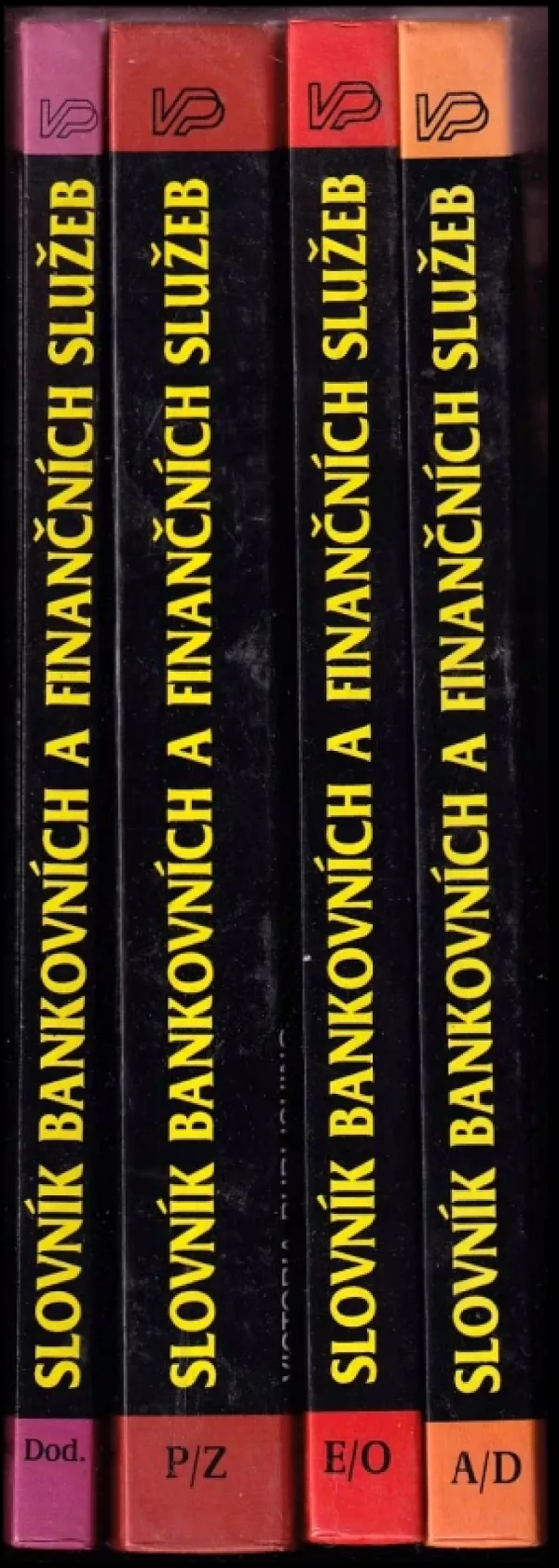 Slovník bankovních & finančních služeb : Díl 1-4 - KOMPLET
