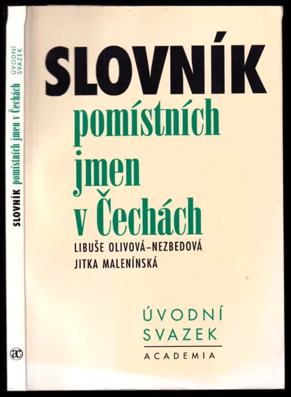 Slovník pomístních jmen v Čechách