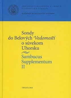 Sondy do Belových Vedomostí o súvekom Uhorsku