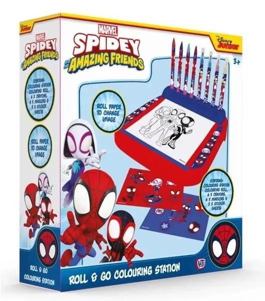 Spidey Roll and Go Omalovánky