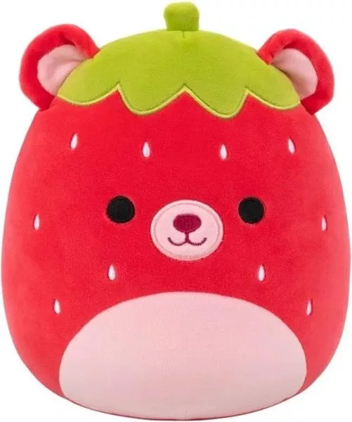 Squishmallows Jahodový medvěd Romeo