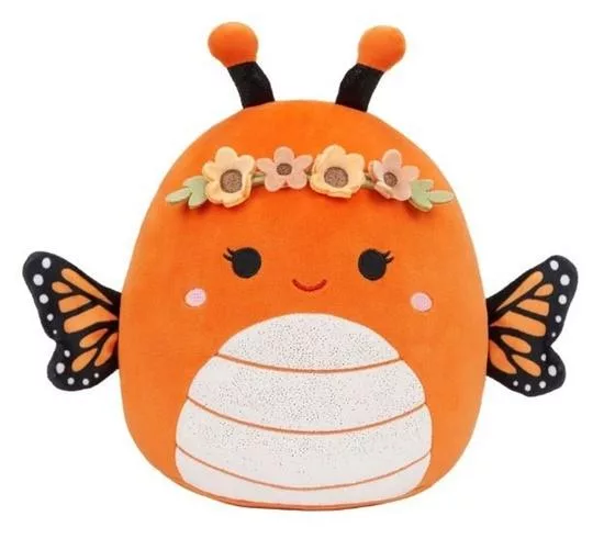 Squishmallows Motýl monarcha s korunkou Mony