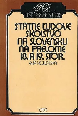 Štátne ľudové školstvo na Slovensku na prelome 18. a 19. stor.