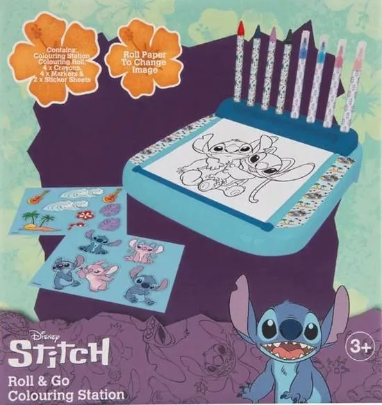 Stitch Roll and Go Omalovánky