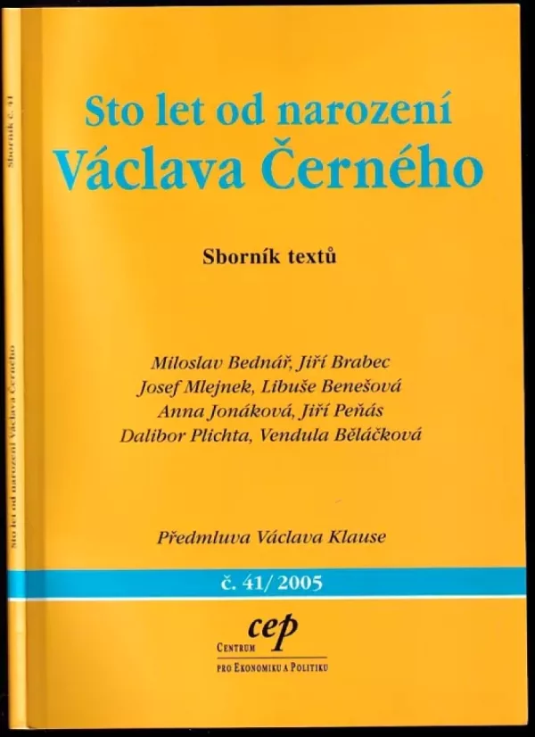 Sto let od narození Václava Černého