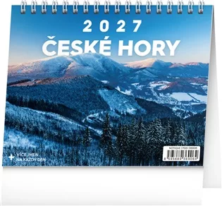 Stolní kalendář České hory 2027