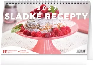 Stolní kalendář Sladké recepty 2027