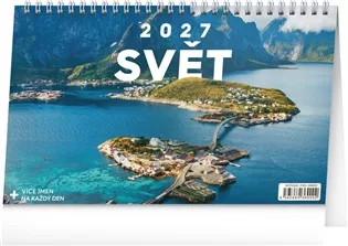 Stolní kalendář Svět 2027