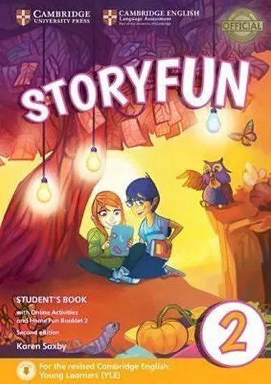 Storyfun for Starters Level 2 Student´s Book with Online Activities and Home Fun Booklet 2