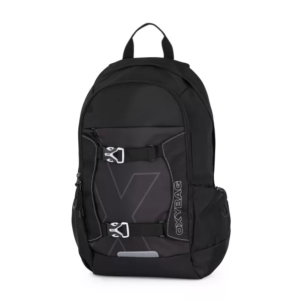 Studentský batoh OXY Zero Black white