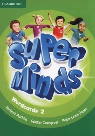 Super Minds Level 2 Wordcards (Pack of 90)