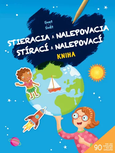 Svět - Stírací a nalepovací kniha / Svet