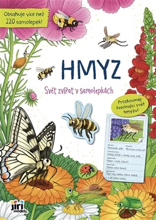 Svět zvířat v samolepkách Hmyz a spol.
