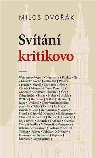 Svítání kritikovo: Texty z let 1919–1944