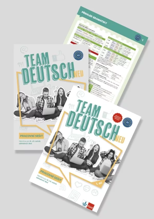 Team Deutsch neu 1 (A1) – 2dílný pracovní sešit s gramatickým přehledem