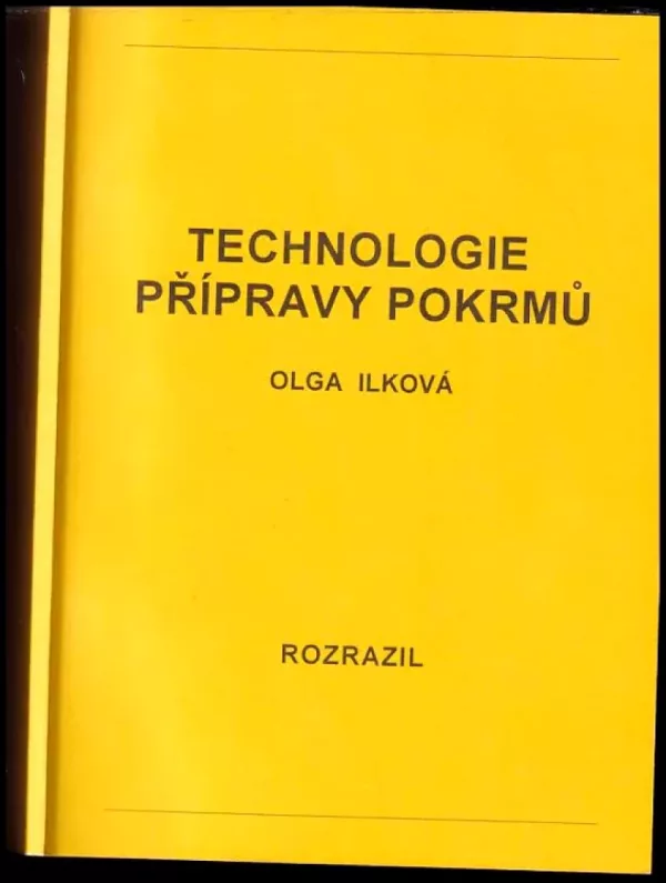 Technologie přípravy pokrmů