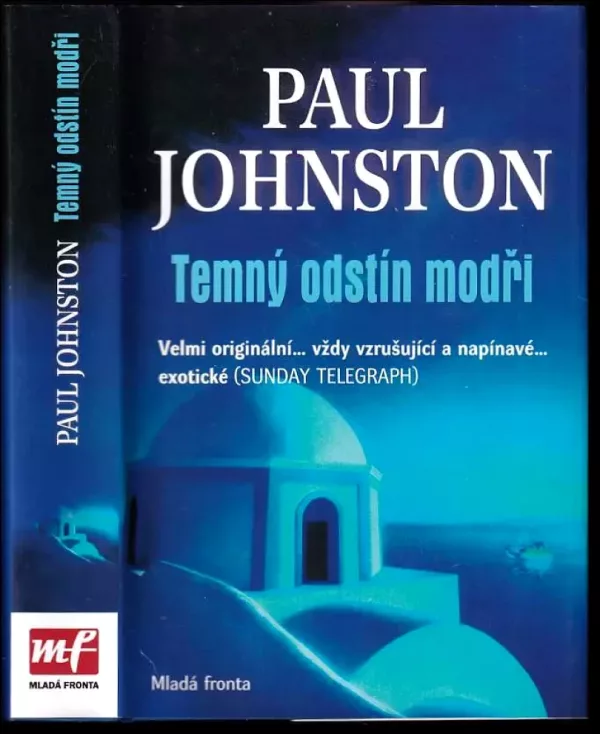 Temný odstín modři