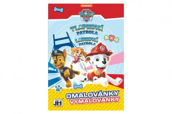 Tlapková patrola - Omalovánka A5+